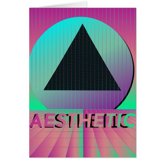 vaporwave esthetic cards (Front)