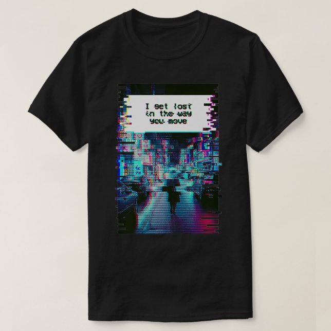 Vaporwave Esthetic For An Anime Girl Gift Premium T-Shirt (Design Front)