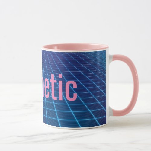Vaporwave esthetic mug
