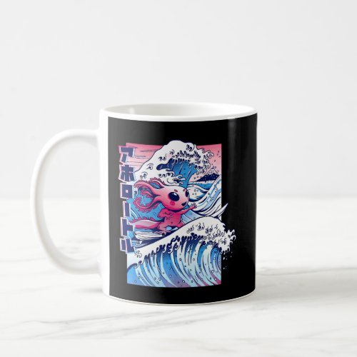 Vaporwave Kanagawa  Coffee Mug