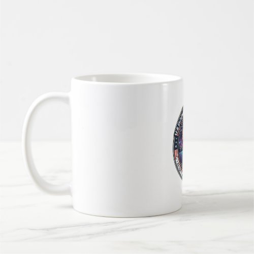 Vaporwave Liberty Patriotic Patriotic Vaporwave Re Coffee Mug