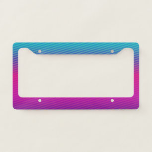 Vaporwave License Plate Frame