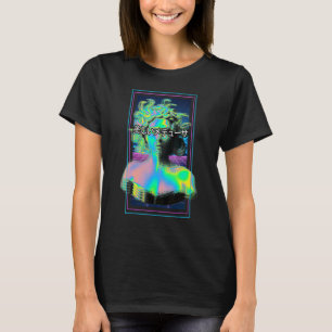 Vaporwave Medusa Mythology Gorgon in Greek Medusa T-Shirt