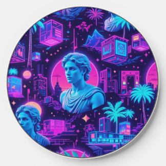 Vaporwave Reverie Wireless Charger