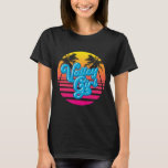 Vaporwave Valley Girl Dark T-shirt at Zazzle