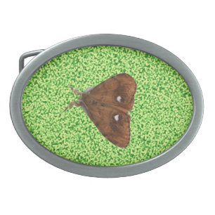 Vapourer Moth Belt Buckle