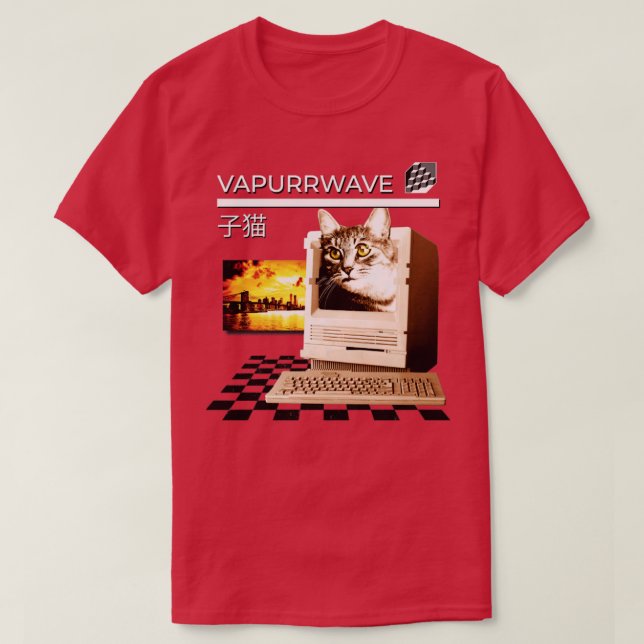 Vapurrwave T-Shirt (Design Front)