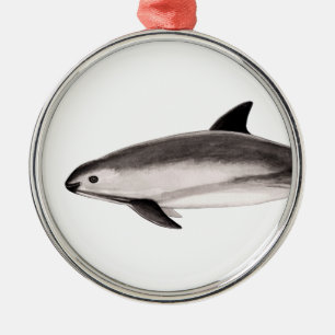 Vaquita Metal Ornament