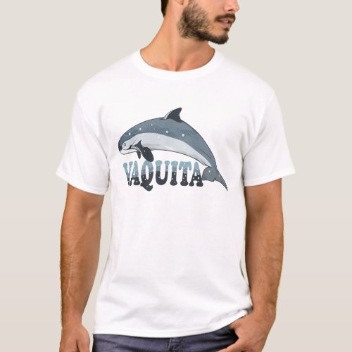 Vaquita Rare Porpoise T_Shirt