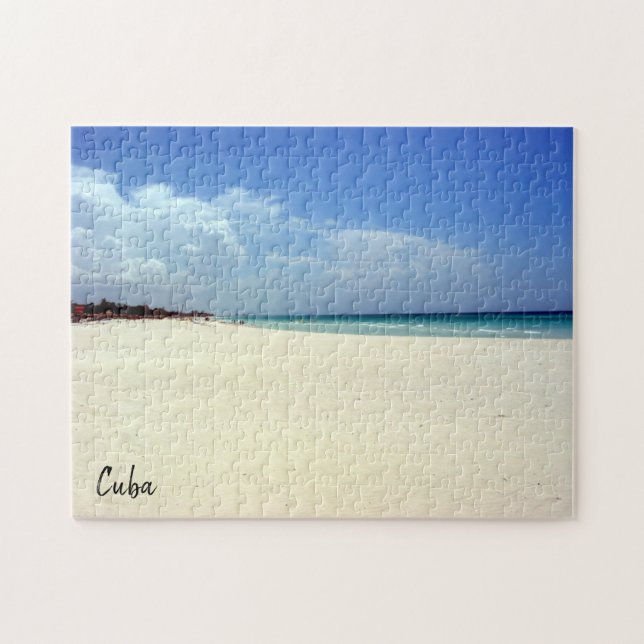 varadero beach scene jigsaw puzzle (Horizontal)