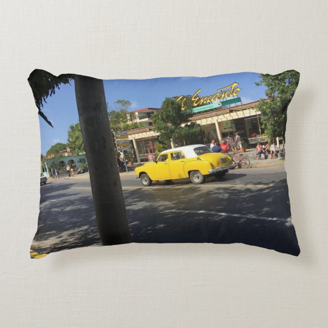 VARADERO CUBA DECORATIVE PILLOW (Front)