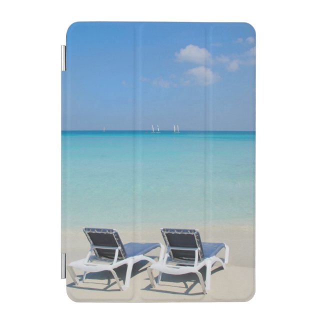 Varadero, Cuba. Sand And Beach Chairs iPad Mini Cover (Front)