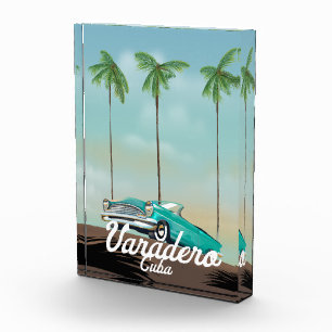 Varadero Cuba Travel poster Acrylic Award