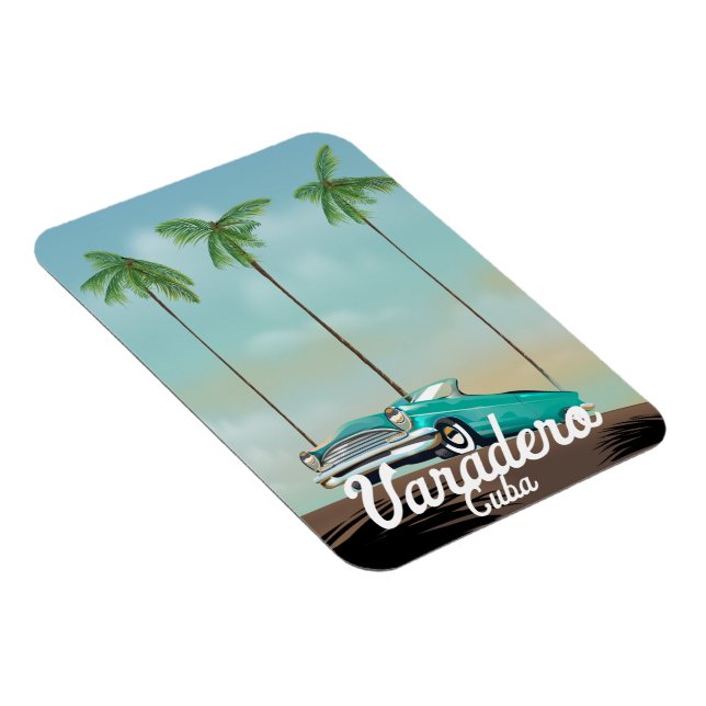 Varadero Cuba Travel poster Magnet (Right Side)