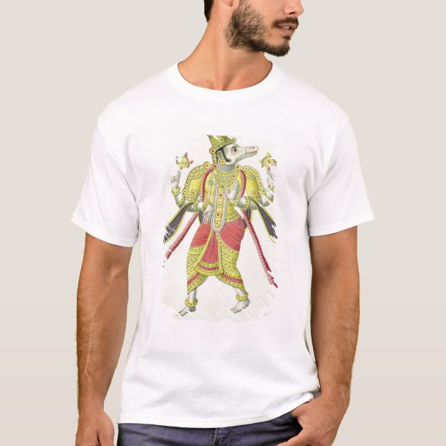 Varaha, engraved by de Marlet (colour litho) T-Shirt (Front)