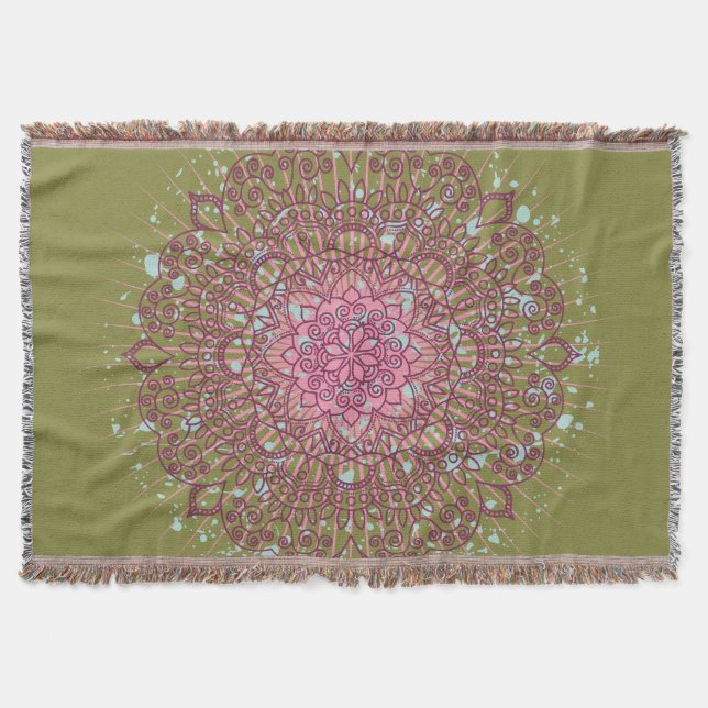 Varanasi II - Throw Blanket (Front)