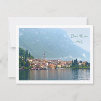 Varenna, Lake Como, Italy Postcard