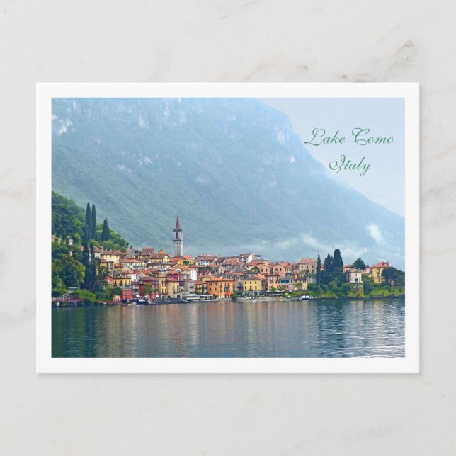 Varenna, Lake Como, Italy Postcard (Front)