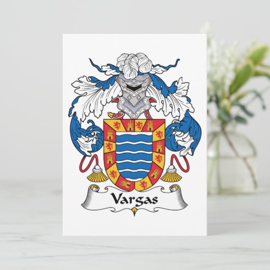 Vargas Family Crest (Standing Front)