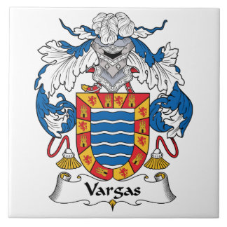Vargas Family Crest Ceramic Tile