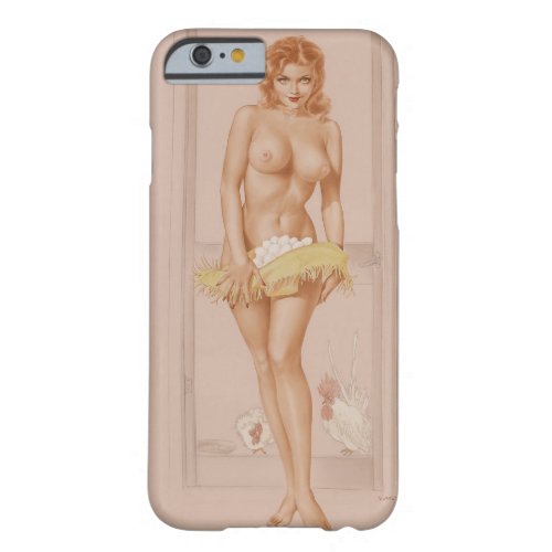 Vargas Girl Playboy illustration July Pin Up Art Barely There iPhone 6 Case