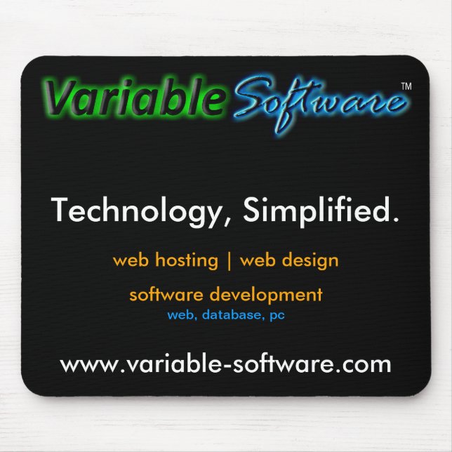 Variable Software LLC Mouse pAD (Front)