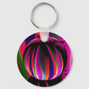 Variation of colours in the glass keychain