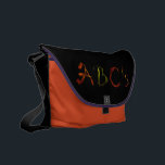 Variation on Hot New Bag<br><div class="desc">Awesome bag ~ maybe for that awesome teacher you know, or that you ARE! Each letter and apple is created by photographing individual flower petals, then arranging and tinting each in good old photoshop. Unique. Creative. Fun.</div>