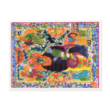 Variation on Madonna & Child postcard