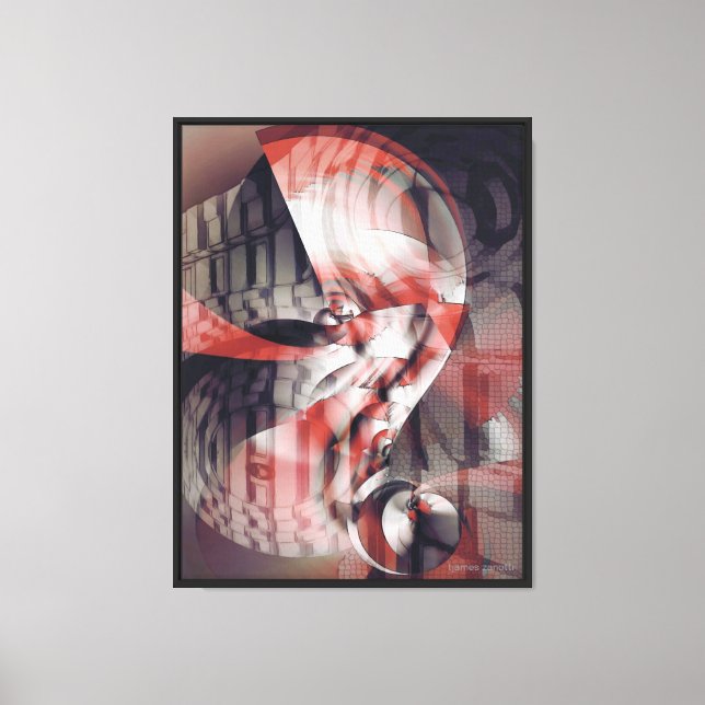variations on an s-curve canvas print (Front)
