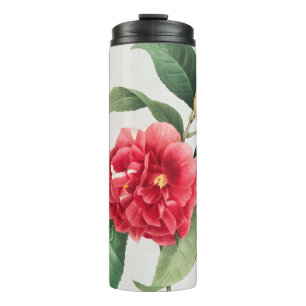 Variegated Camellia, Pierre-Joseph Redouté, 1833 Thermal Tumbler