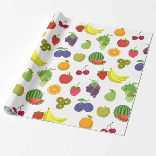 Varieties of Fruit Wrapping Paper