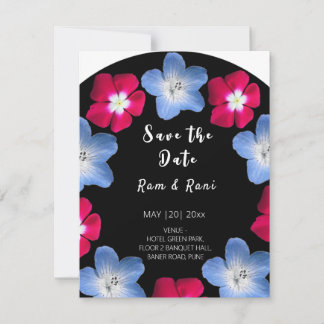 Variety model black invitation