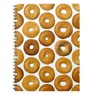 Variety of Bagels Notebook