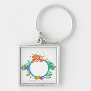Variety of candies keychain