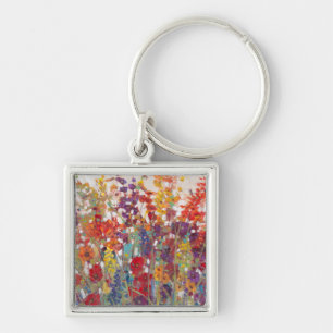 Variety of Flowers Keychain