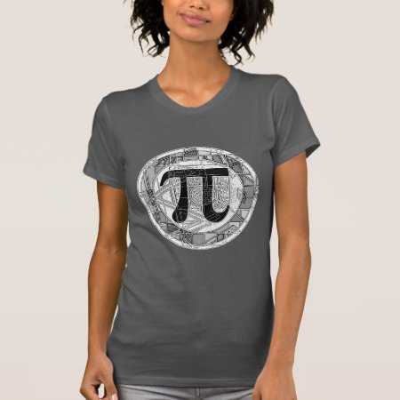 Variety Of Pi Day Symbols Rounds T-shirt