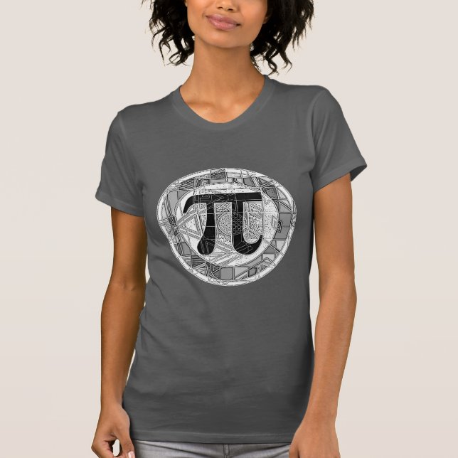 Variety of Pi Day Symbols Rounds T-Shirt (Front)