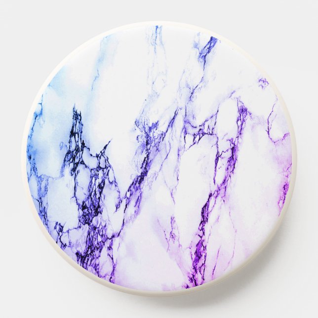 Variety of Purples and Blueish  Vein Marble Look PopSocket (Popsocket)