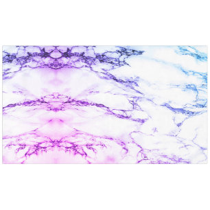 Variety of Purples and Blueish Vein Marble Look Tablecloth