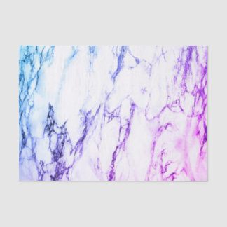 Variety of Purples and Blueish  Vein Marble Look Tissue Paper