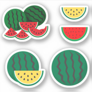 Variety of Watermelon Sticker