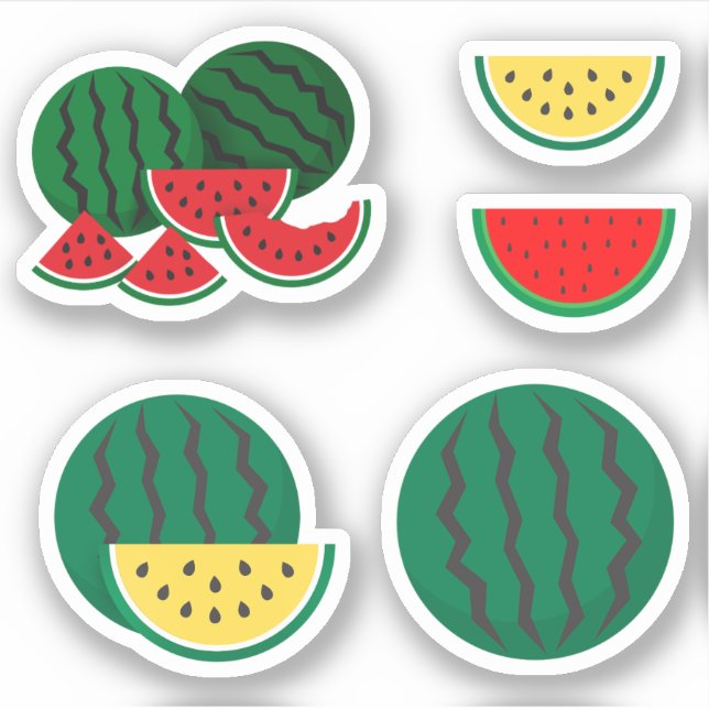 Variety of Watermelon Sticker (Front)