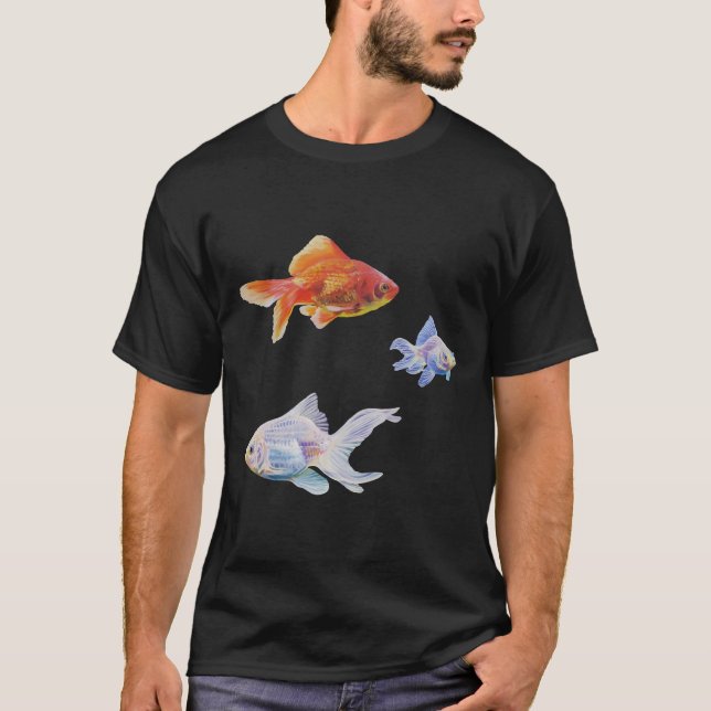 Variety Pack Painted Fish T-Shirt (Front)