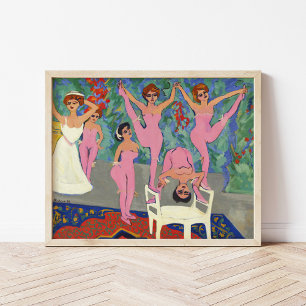 Variety Show   Ernst Ludwig Kirchner Poster