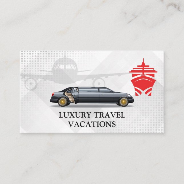 Variety Travels | Business Vacation Card (Front)