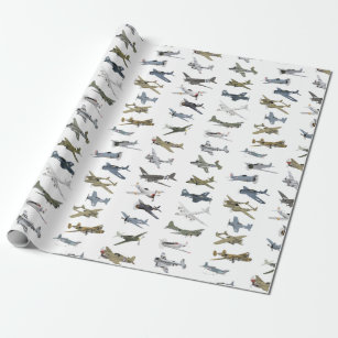  TYYMNDWP Airplane Wrapping Paper for Birthday Boy