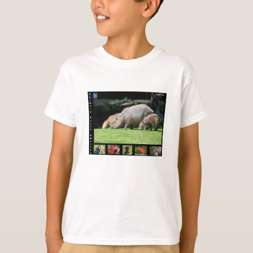 Various animals of South America T_Shirt