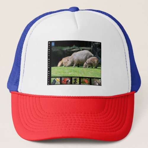 Various animals of South America Trucker Hat