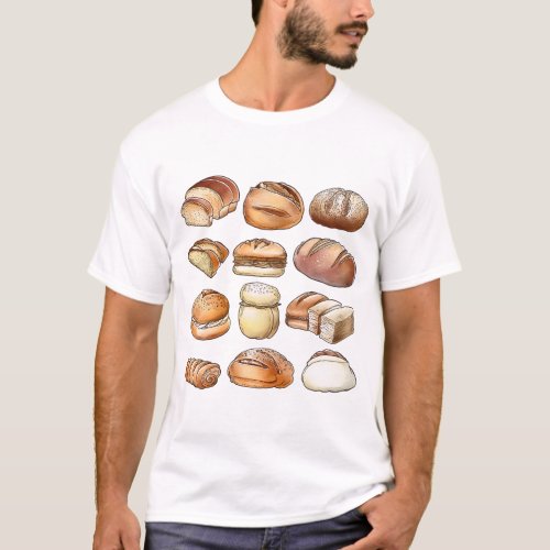 Various Bread T_Shirt